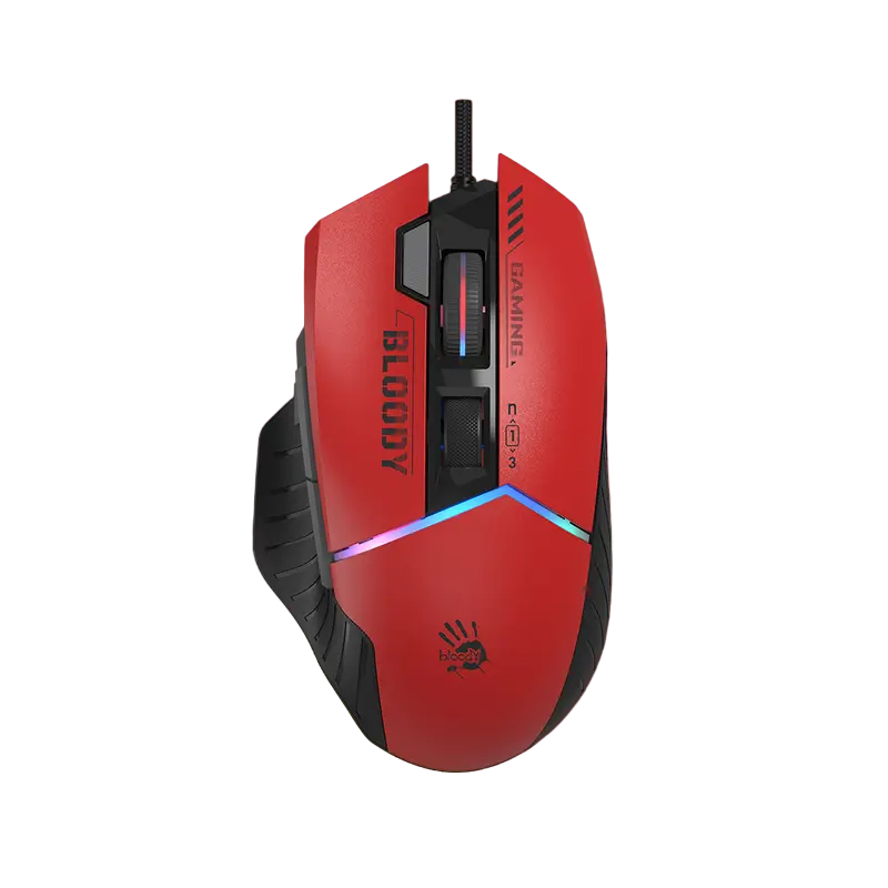 Gaming Mouse Bloody W95 Max, Roșu - photo