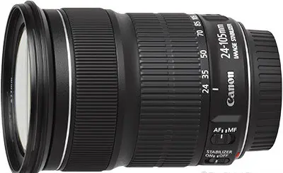 Zoom Lens Canon EF  24-105mm f/3.5-5.6 IS STM - photo