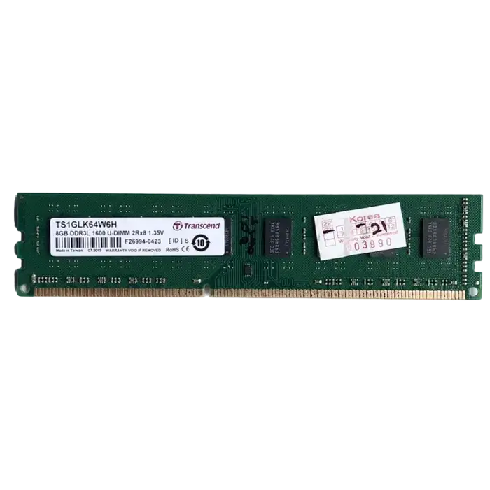 Memorie RAM Transcend TS1GLK64W6H, DDR3 SDRAM, 1600 MHz, 8GB - photo