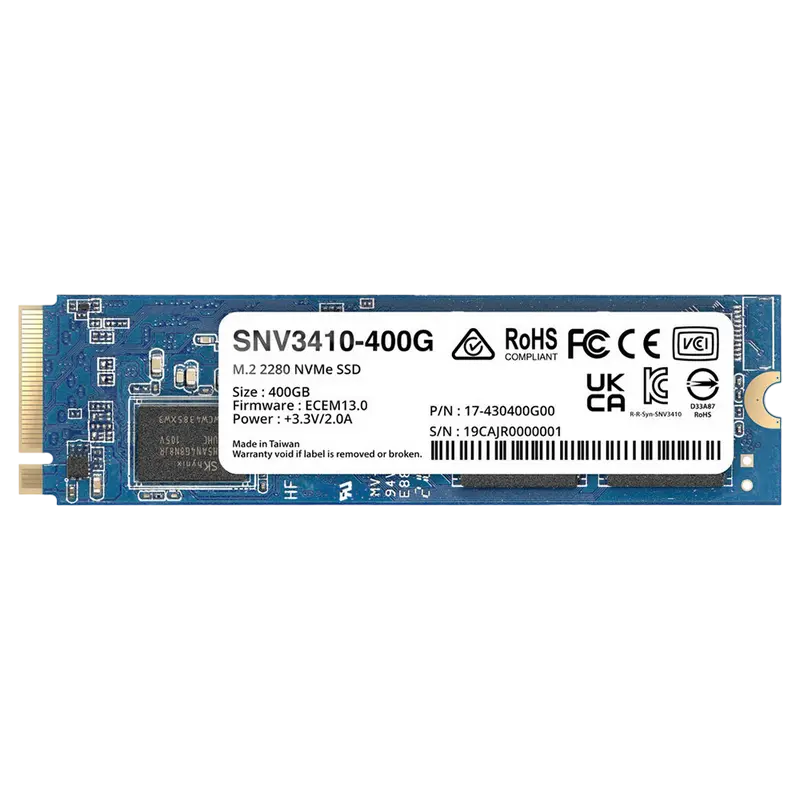 Накопитель SSD SYNOLOGY SNV3410-400G, 400Гб, SNV3410-400G - photo