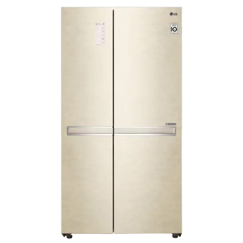 Холодильник LG GC-B247SEDC, Бежевый - photo