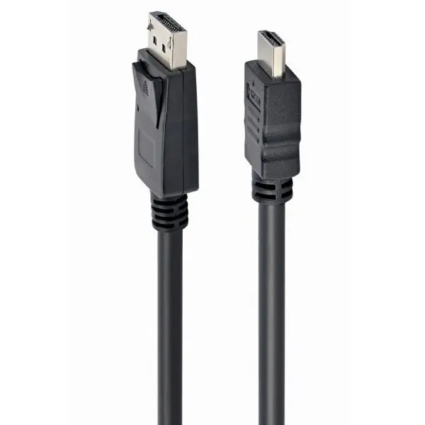 Cablu Video Cablexpert CC-DP-HDMI-5M, DisplayPort (M) - HDMI (M), 5m, Negru
