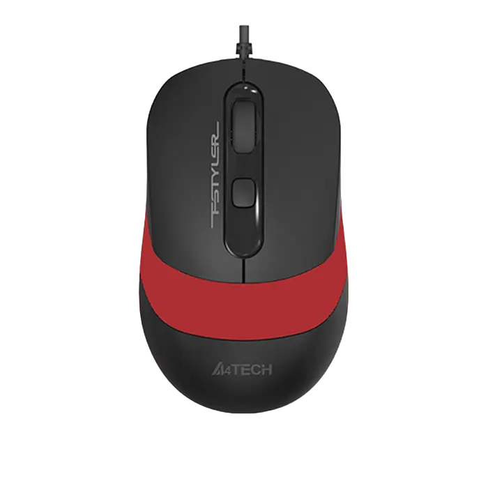 Mouse A4Tech FM10, Negru | Roșu - photo