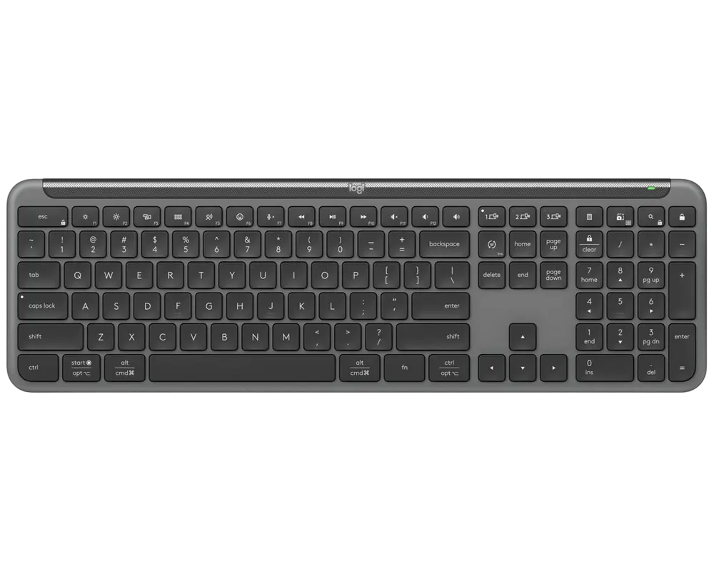 Клавиатура Logitech K950, Беспроводное, Графитовый - photo