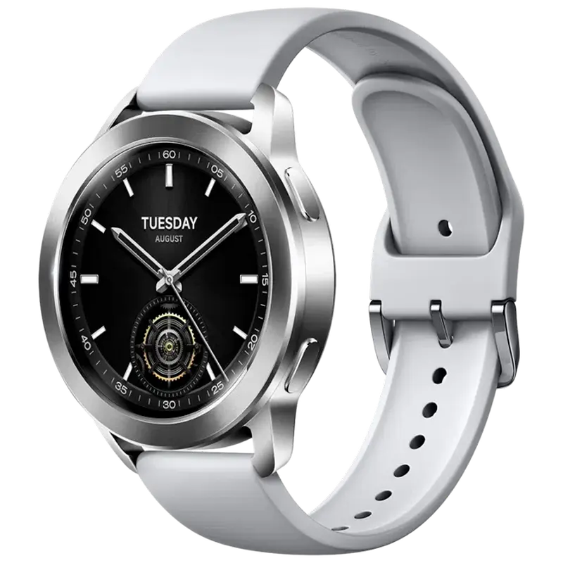 Ceas inteligent Xiaomi Watch S3, Argintiu - photo