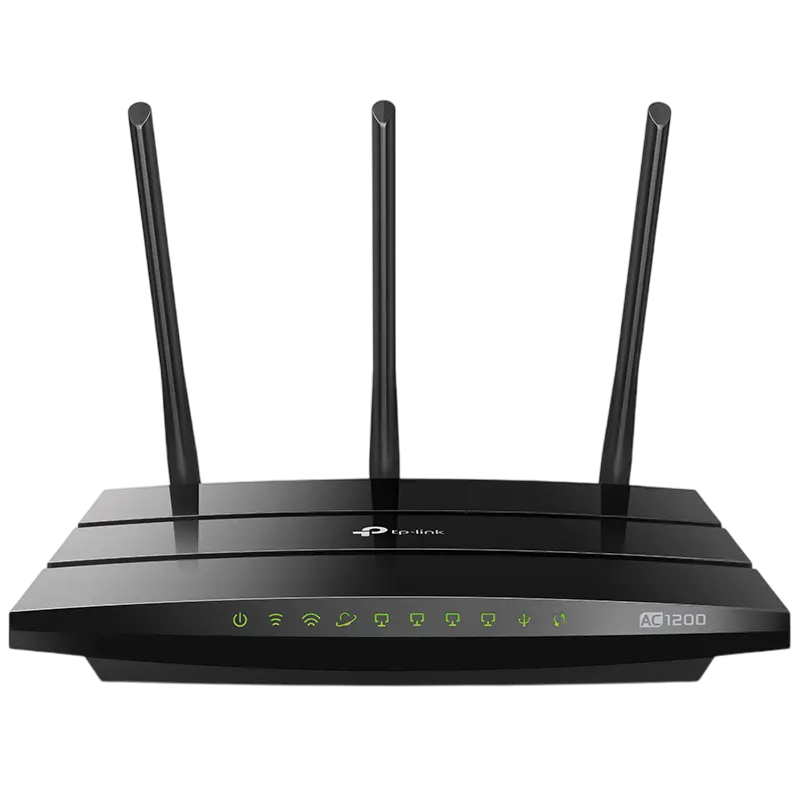 Беспроводной маршрутизатор TP-LINK Archer C1200, Чёрный - photo