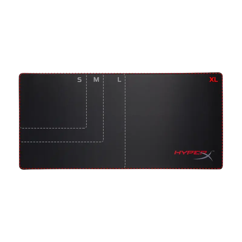 Mouse Pad pentru jocuri HyperX FURY S Pro, Extra Large, Negru/Roșu - photo