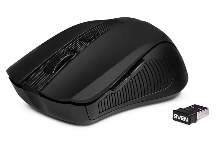 Mouse Wireless SVEN RX-350W, Negru - photo