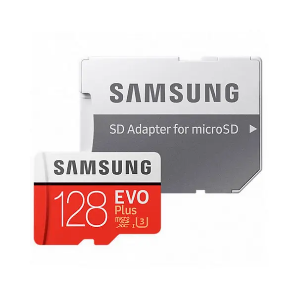 Карта памяти Samsung EVO Plus MicroSD, 128Гб (MB-MC128GA/RU) - photo