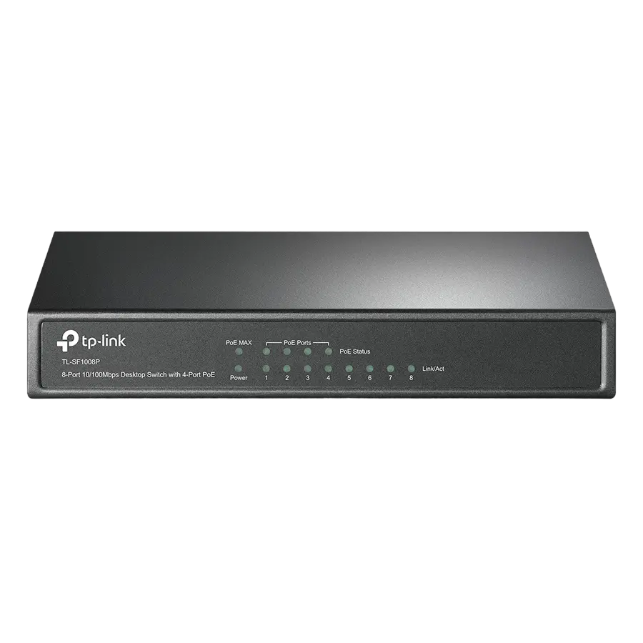 Comutator PoE TP-LINK TL-SF1008P, 4x IEEE 802.3af/at - photo