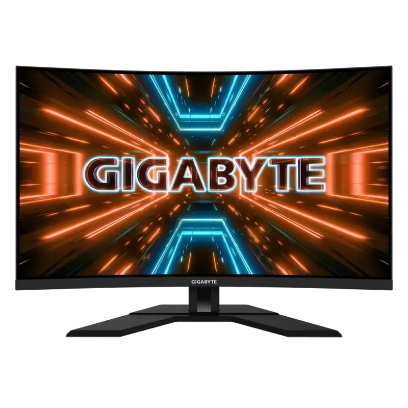 31,5" Игровой монитор Gigabyte M32QC, VA 2560x1440 WQHD, Чёрный - photo