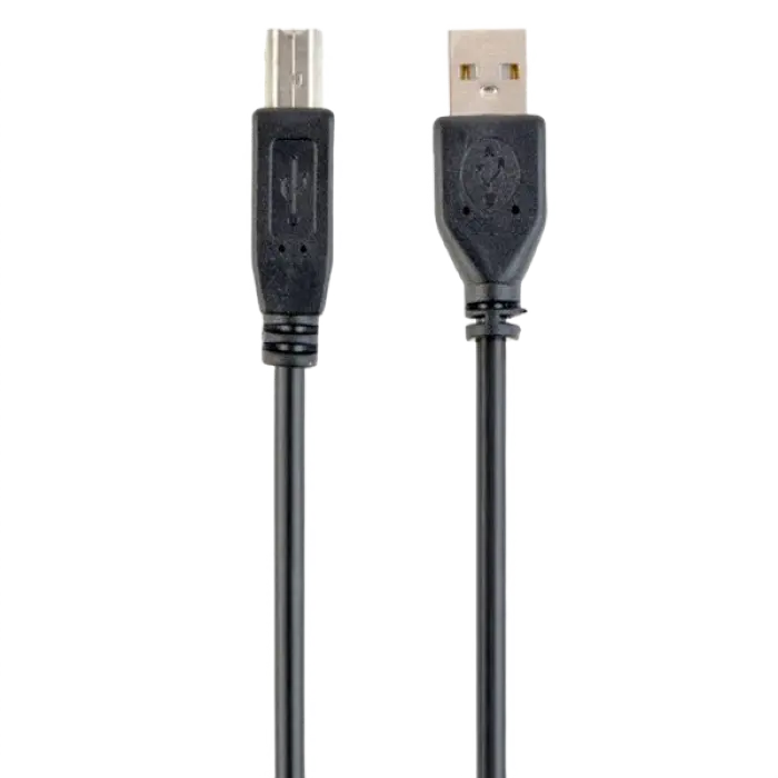 Adaptor USB Cablexpert CCP-USB2-AMBM-1M, USB Type-A/USB Type-B, 1m, Negru - photo