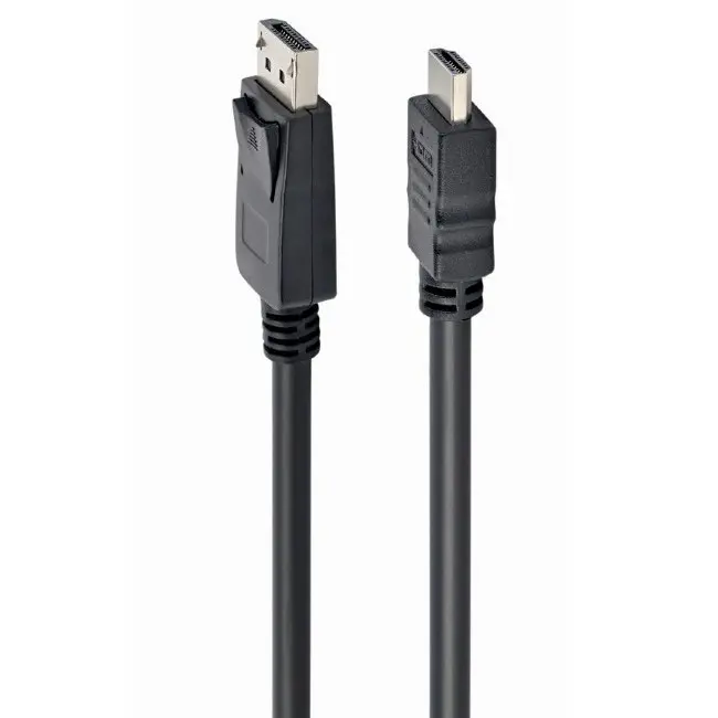 Cablu Video Cablexpert CC-DP-HDMI-3M, DisplayPort (M) - HDMI (M), 3m, Negru - photo