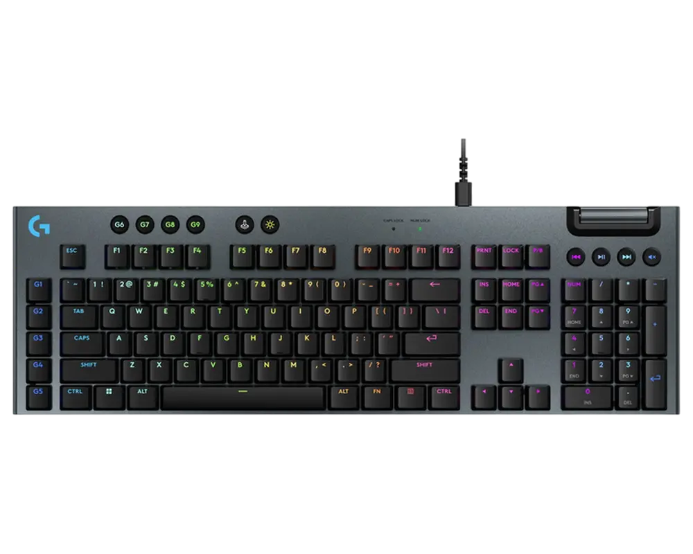 Клавиатура Logitech G915 X, Проводное, Чёрный - photo