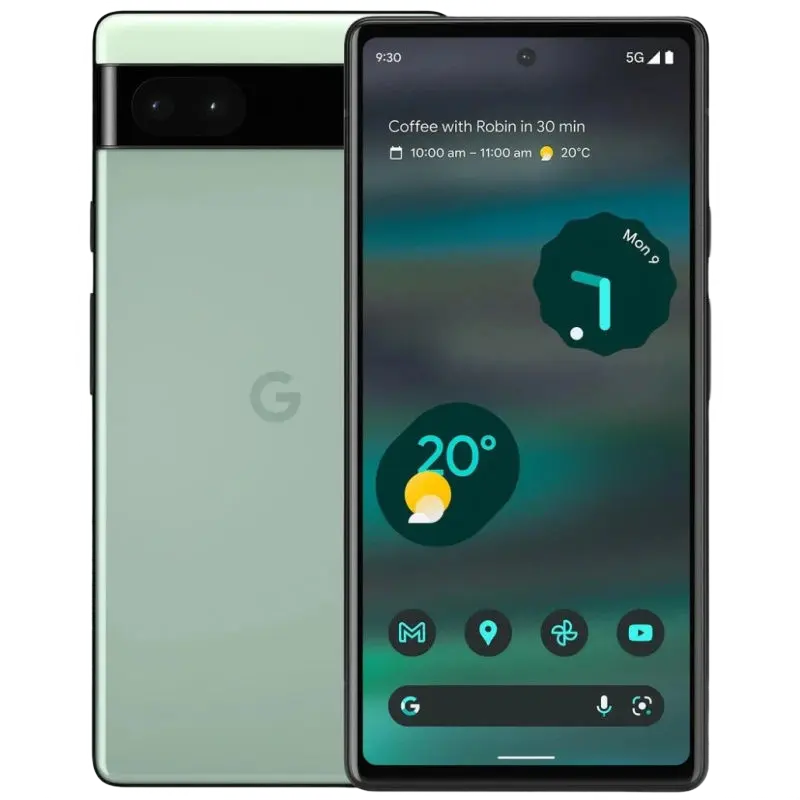 Смартфон Google Pixel 6a, 6Гб/128Гб, Sage Green - photo