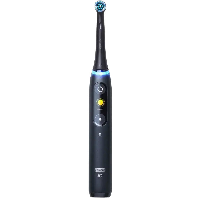 Электрическая зубная щетка Braun Oral-B iO 8 Black, Black Onyx - photo