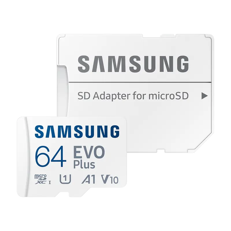 Карта памяти Samsung EVO Plus MicroSDXC, 64Гб (MB-MC64SA/CN) - photo