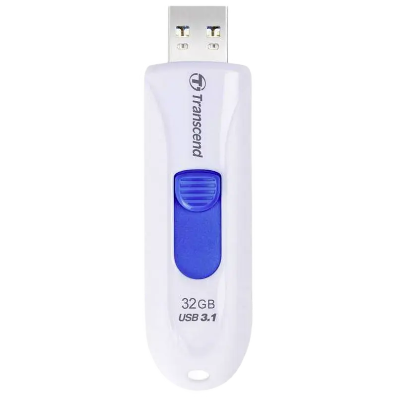 USB Flash накопитель Transcend JetFlash 790, 32Гб, Белый - photo