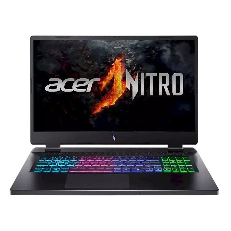 Laptop Gaming 17,3" Acer Nitro 17 AN17-42, Obsidian Black, AMD Ryzen 9 8945HS, 32GB/1024GB, Linux eShell - photo