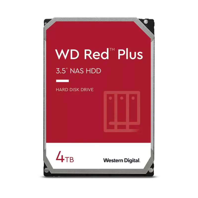 Unitate HDD Western Digital WD Red Plus, 3.5", 4 TB <WD40EFPX> - photo