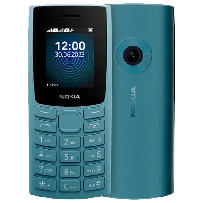 Мобильный телефон Nokia 110 DS 2023, Cloudy Blue - photo