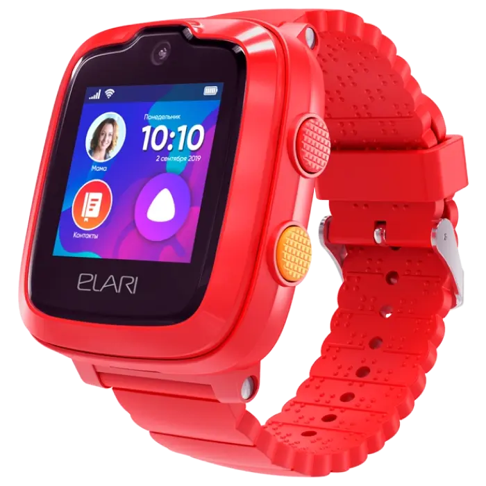 Детские часы Elari KidPhone 4G, Красный - photo