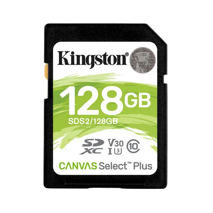 Card de Memorie Kingston Canvas Select Plus, 128GB (SDS2/128GB) - photo
