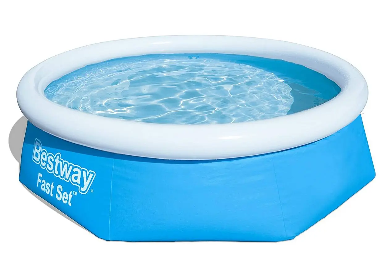 Надувной бассейн Bestway Fast Set, 2100л, Синий/Белый, 57265 - photo
