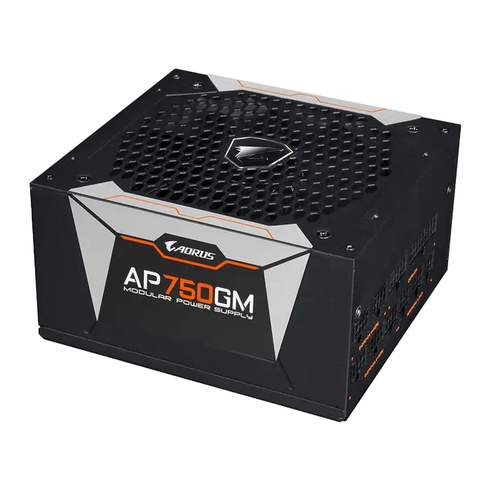 Блок питания для компьютеров Gigabyte GP-AP750GM, 750Вт, ATX, Полностью модульный - photo