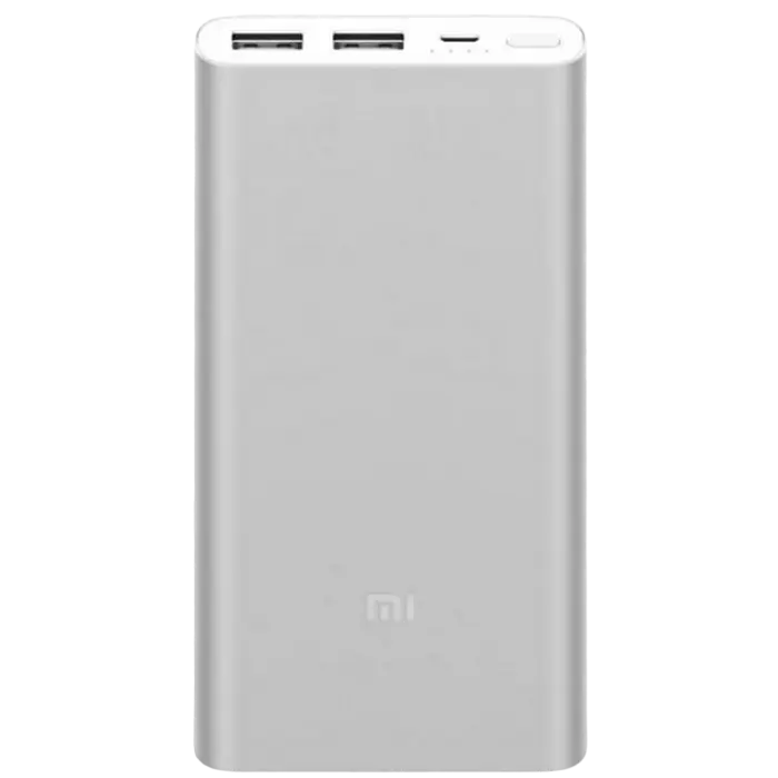 Портативное зарядное устройство Xiaomi Power Bank 2S, 10000мА·ч, Серебристый - photo