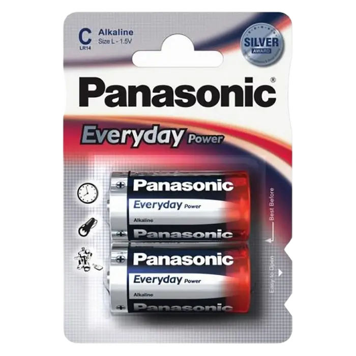 Baterii Panasonic LR14REE, LR14, 2buc. - photo