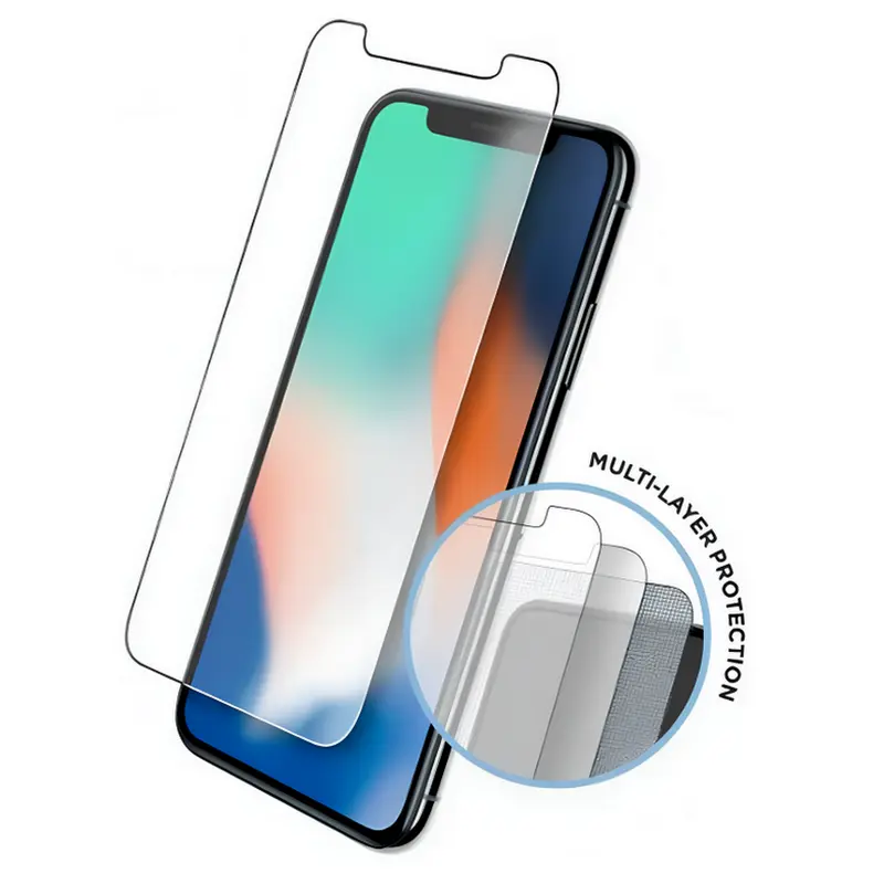 Sticlă de protecție Eiger iPhone 11 Pro Max/XS Max Tri Flex SP, Negru - photo