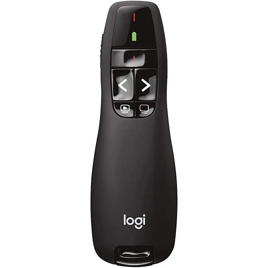 Presenter Logitech R400, Class 2 Laser, Range: 20m, 2.4 Ghz, 2xAAA - photo