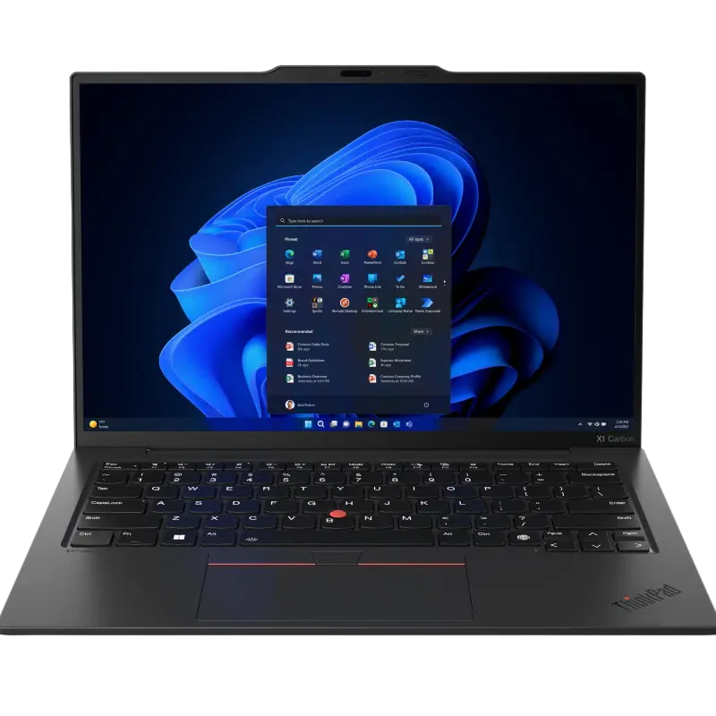 Laptop Business 14" Lenovo ThinkPad X1 Carbon Gen 12, Negru, Intel Core Ultra 7 155U, 32GB/1024GB, Windows 11 Pro - photo