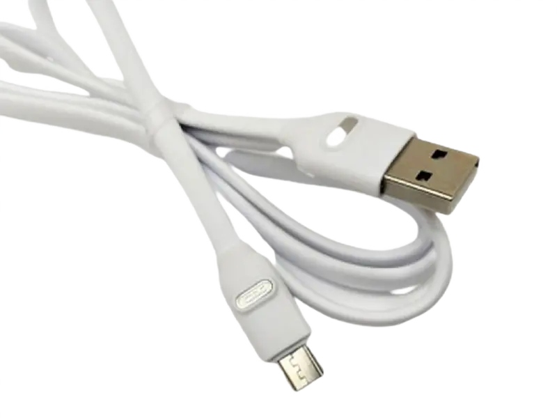 Кабель для зарядки и синхронизации XO NB150, USB Type-A/USB Type-C, 1м, Белый - photo