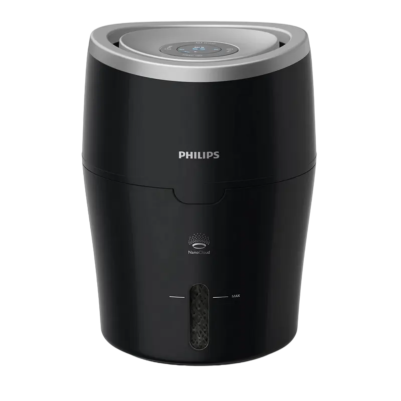 Umidificator de aer PHILIPS Series 2000 HU4813/10, Negru - photo