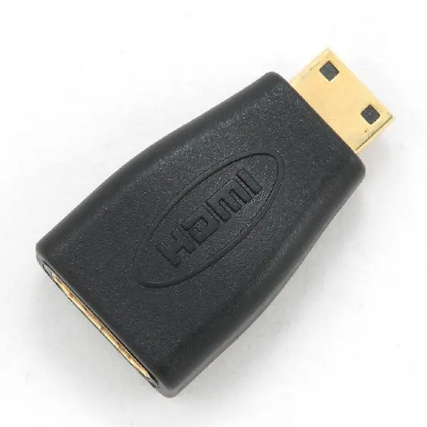 Adaptor Video Cablexpert A-HDMI-FC, HDMI (F) - mini-HDMI (M), Negru