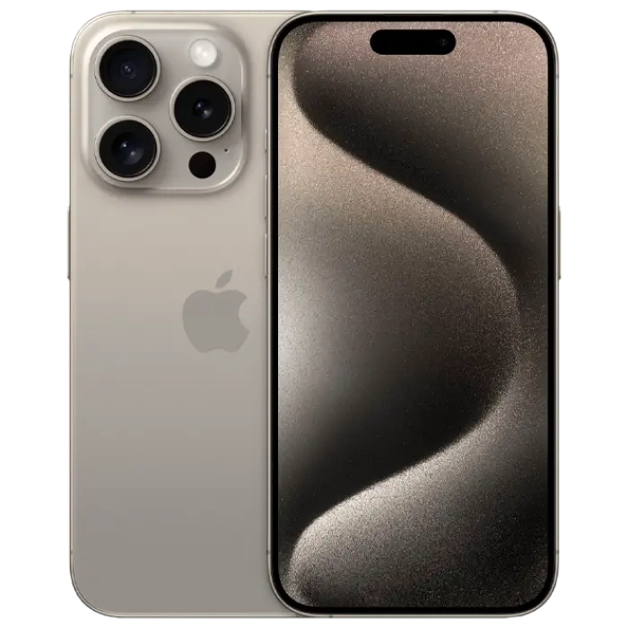 Смартфон Apple iPhone 15 Pro, 8Гб/1Тб, Natural Titanium - photo