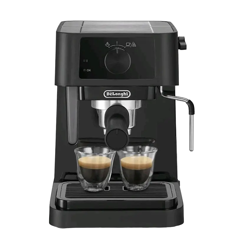 Кофеварка рожковая DeLonghi EC230BK, 1100Вт, Чёрный - photo