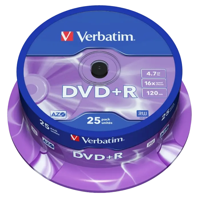 DVD Verbatim VD1625+, 25buc, Cake - photo