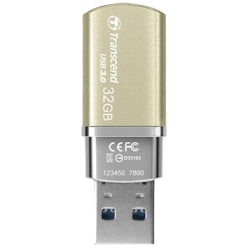 USB Flash накопитель Transcend JetFlash 820, 32Гб, Золотистый - photo
