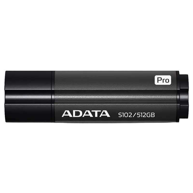 USB Flash накопитель ADATA S102 Pro, 512Гб, Серый - photo