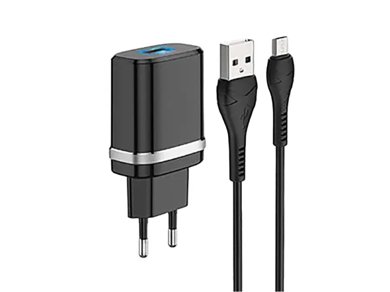 Зарядное устройство Xpower Charger + Micro-USB Cable, 1USB, QC3.0, Белый - photo