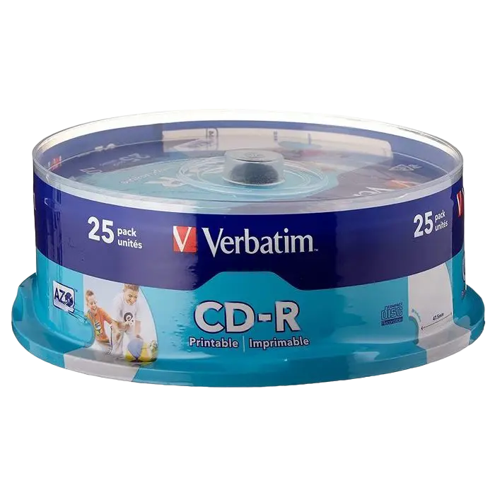 CD Verbatim VPR25 (43439), 25buc, Cake - photo