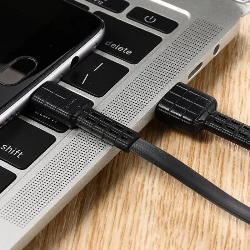 Cablu încărcare și sincronizare Remax RC-116m, USB Type-A/micro-USB, 1m, Negru