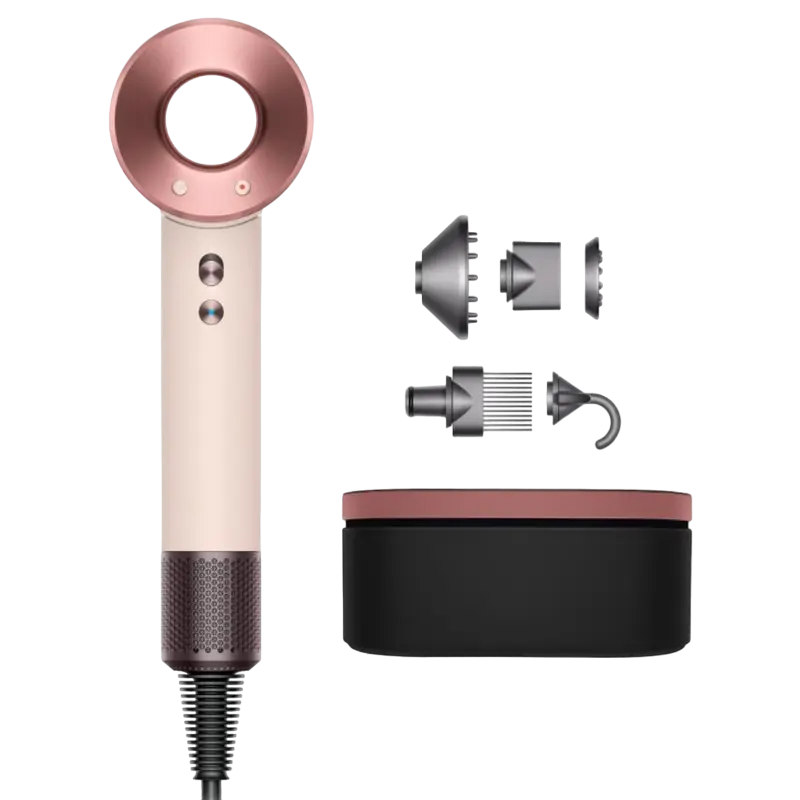 Uscător de păr Dyson HD07, 1600W, Ceramic pink | Rose gold - photo