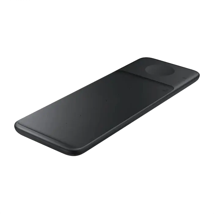 Беспроводная зарядка Samsung Wireless Charger Trio EP-P6300, 9Вт, Чёрный - photo