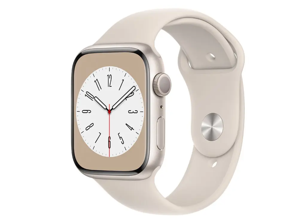 Ceas inteligent Apple Watch Series 8 GPS, 45mm, Bej - photo