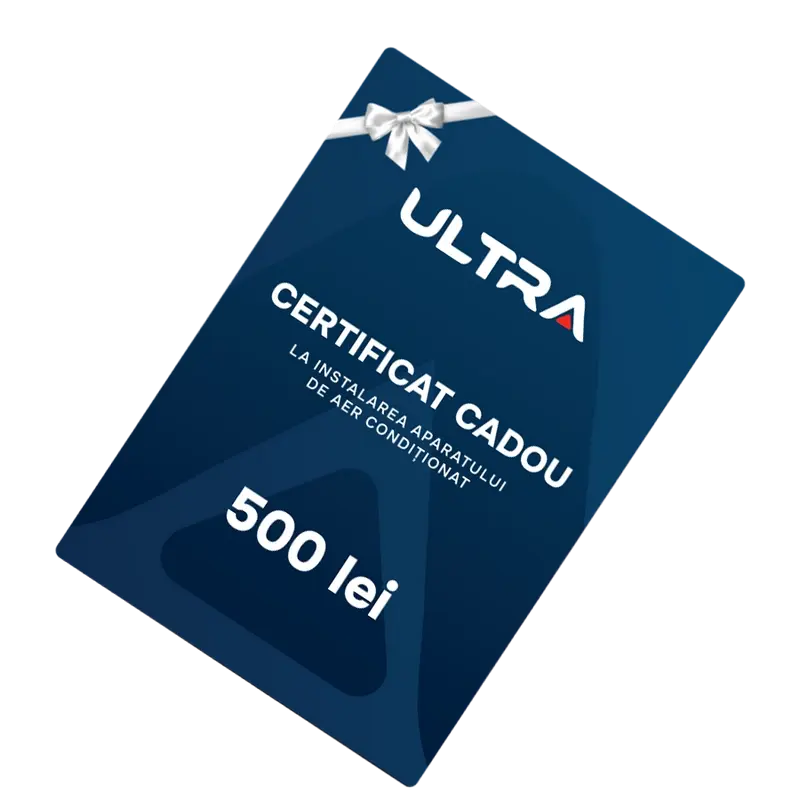 Certificat de instalare a aparatului de aer condiționat pentru 500 lei - photo