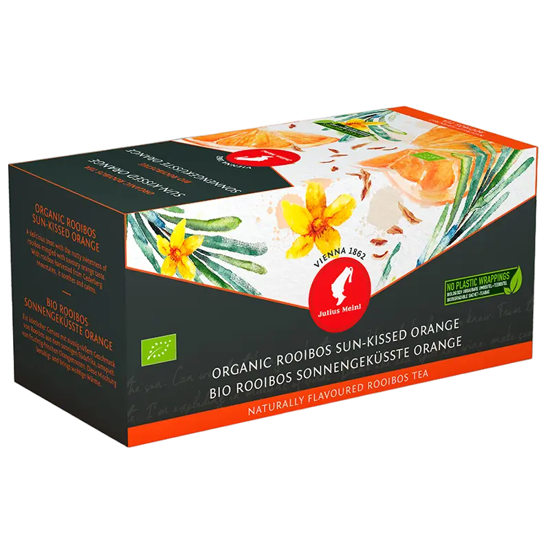 Пакетированный чай Julius Meinl Organic Rooibos Sun-kissed Orange - photo